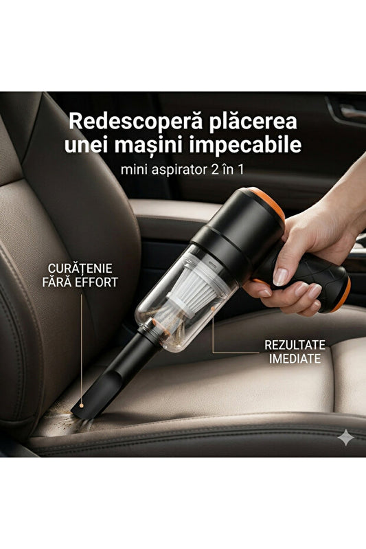 i-JMB Aspirator Portabil 5-în-1 Reîncărcabil 50W cu 5 Duze