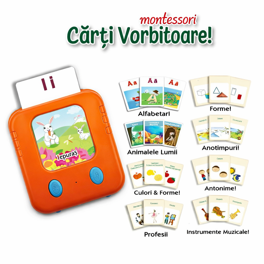 Carti Educative Vorbitoare Montessori