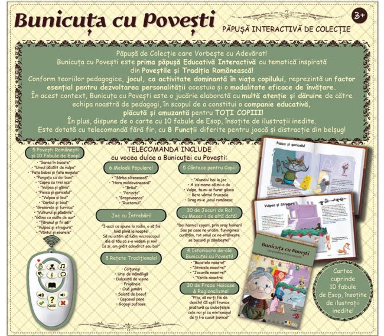 Papusa Bunicuta cu povesti