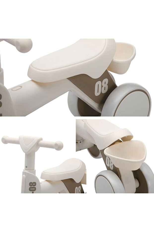 BN Balance Bike cu Sunete și Lumini 55 cm Multicolor