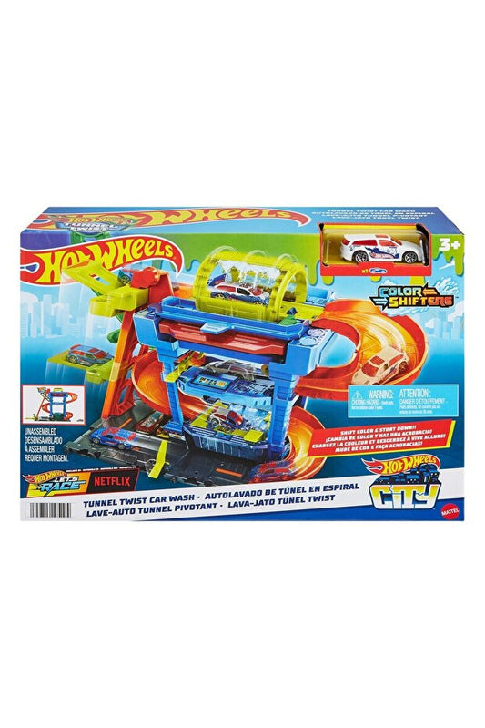 Mattel Hot Wheels Ultimate Car Wash Color Change Playset