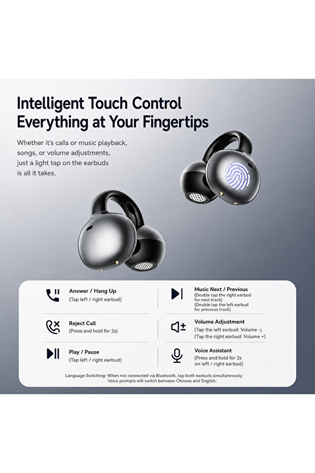Flexon Căști Wireless AI Traducere Vocală 100 Limbi Bluetooth 5.4