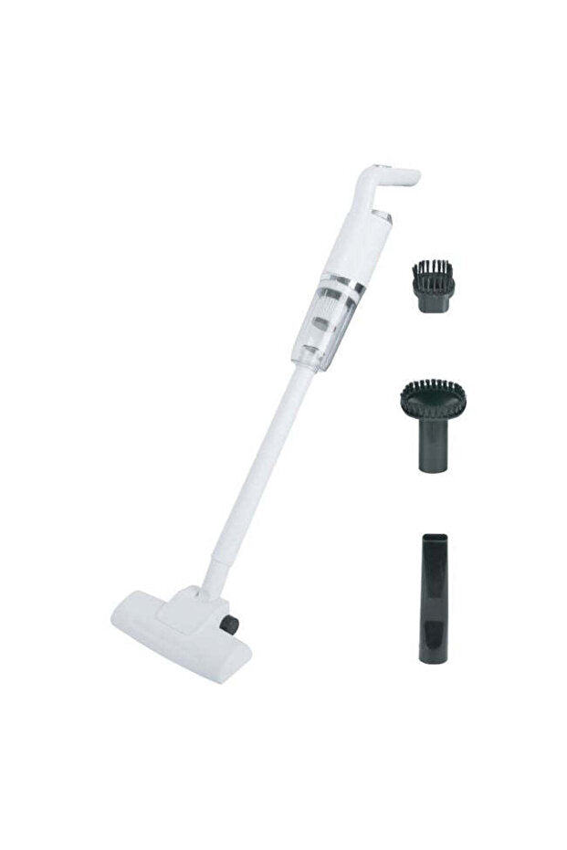 Aspirator Electric 2-în-1 Reîncărcabil 50W 600ml Alb Portabil