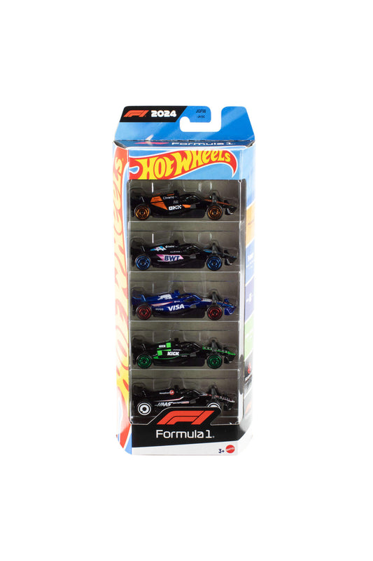 Hot Wheels Formula 1 Racing Car Set 5 Pack 1:64