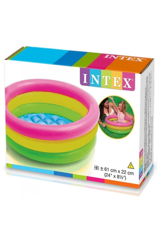 Intex Piscină Gonflabilă pentru Bebeluși, 3 Inele, 61x22 cm