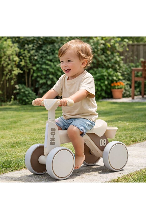 BN Balance Bike cu Sunete și Lumini 55 cm Multicolor
