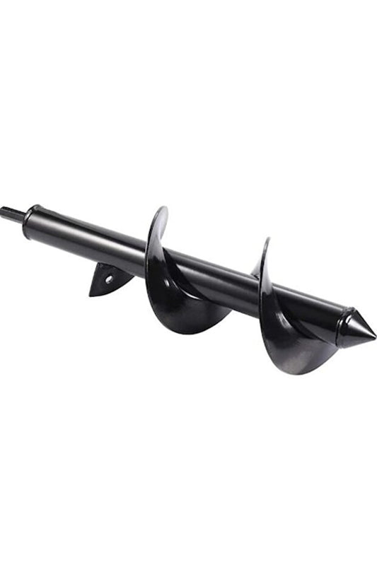 Burghiu Pământ OEM 8x30 cm pentru Bormașină, Spirală Grădină