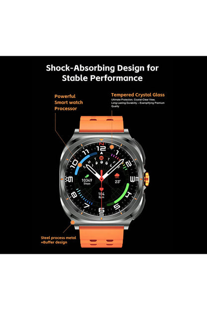 Smartwatch Gt GT98-2 cu Căști Wireless Integrate 45mm