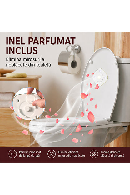Lampa UV pentru Toaletă OEM cu Dezinfectare Automată Albă
