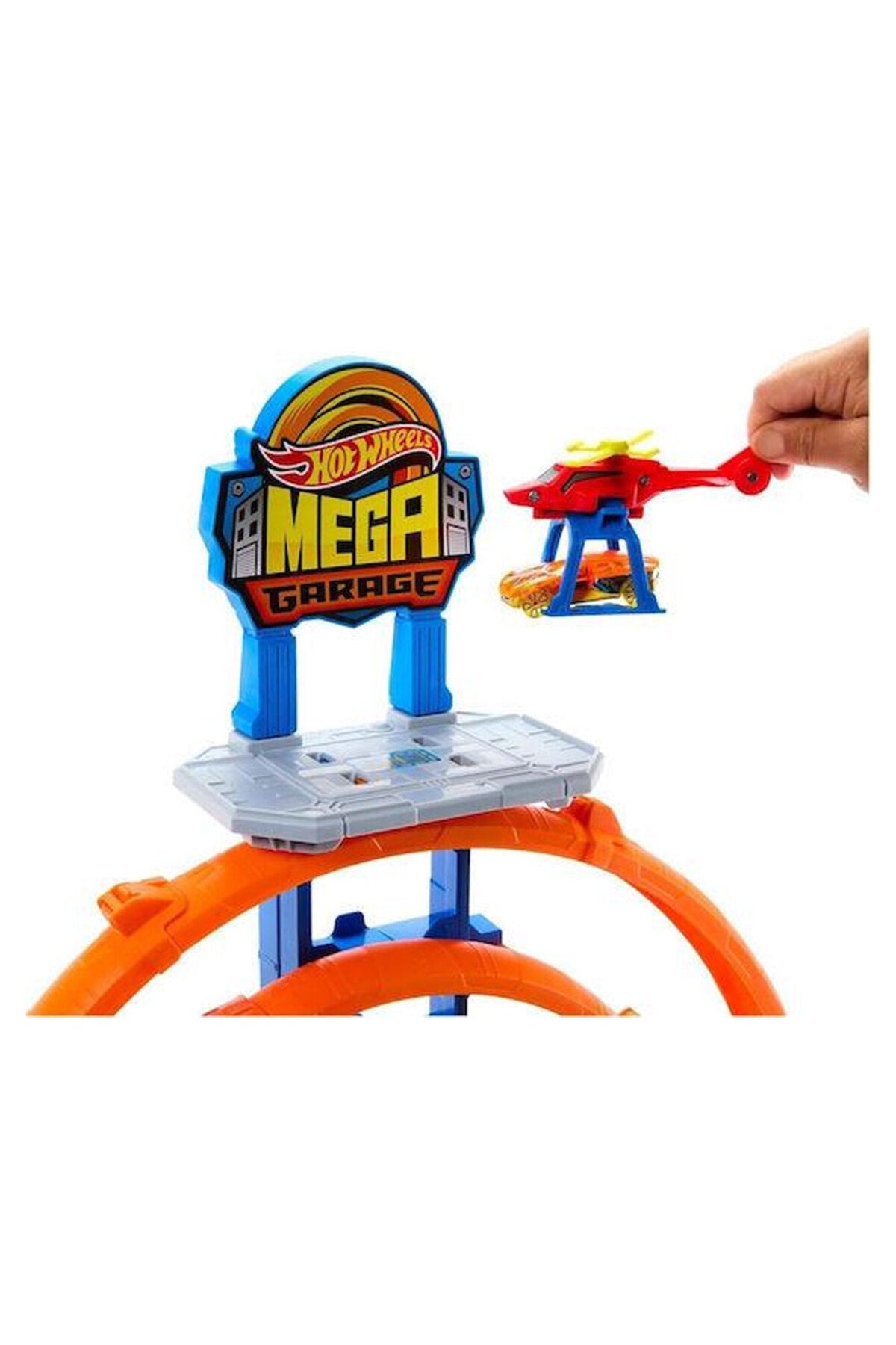 Hot Wheels City Mega Garage Set de Joacă Jbm74 3 Niveluri