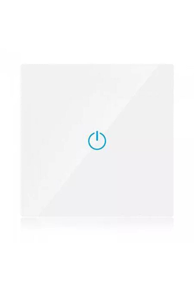V-TAC Smart Glass Switch White Touch Panel Modern Design Elegant