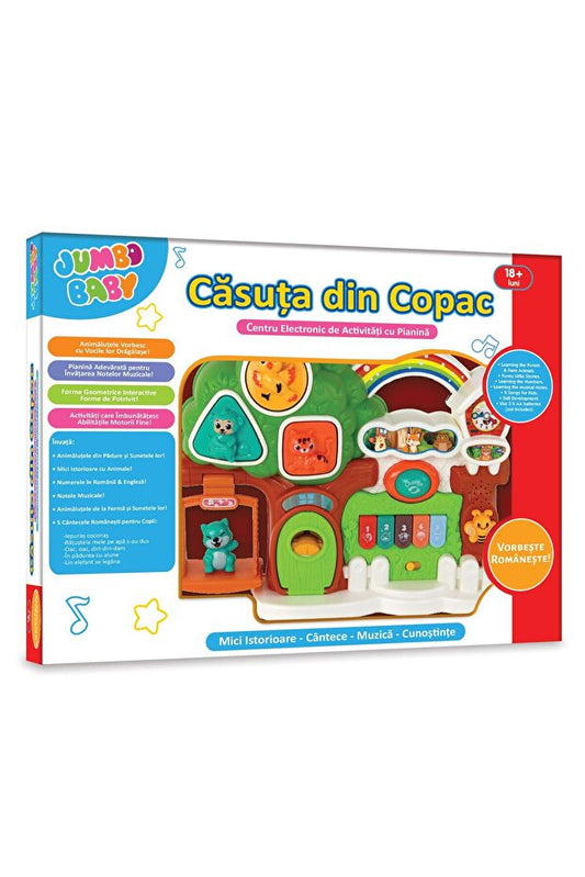 Casă de Joacă Educativă Idea, Vorbește Românește, Jucărie Interactivă 2+ Ani