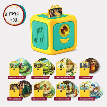 Noul proiector cu povesti! 8 povesti!