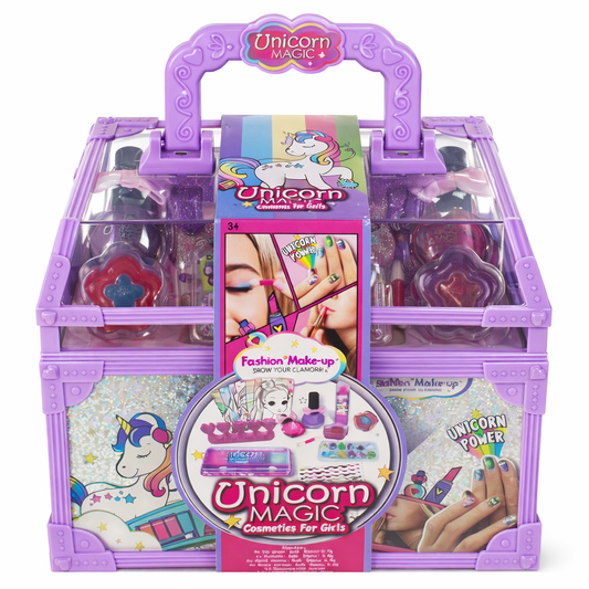 Valiză set de joaca cosmetică pentru fete (jucărie)