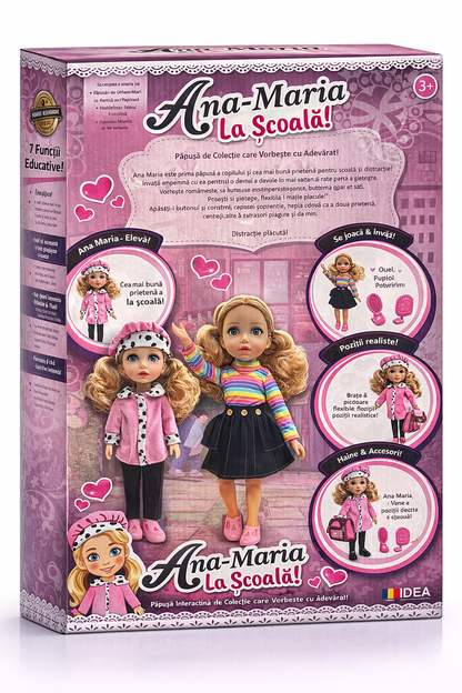 Papusa Ana-Maria la Scoala