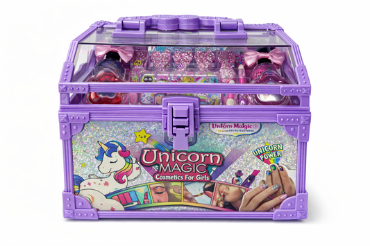Valiză set de joaca cosmetică pentru fete (jucărie)
