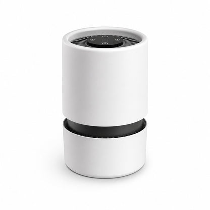 Flexon Purificator Aer Compact HEPA Ionizare USB Birou Mașină Alb