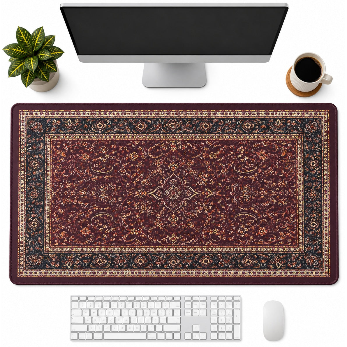 Flexon Mousepad Gaming XL Oriental Persan 600x300mm Maro