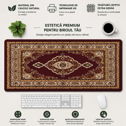 Flexon MousePad Gaming XL Oriental Persan 600x300mm Visiniu