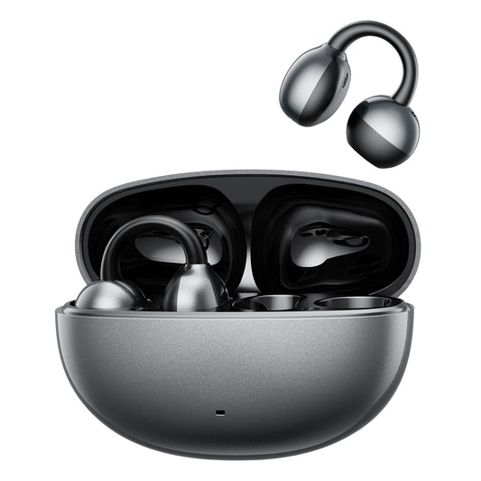 Casti Wireless Bluetooth cu Clip Auricular și Traducator AI Negru