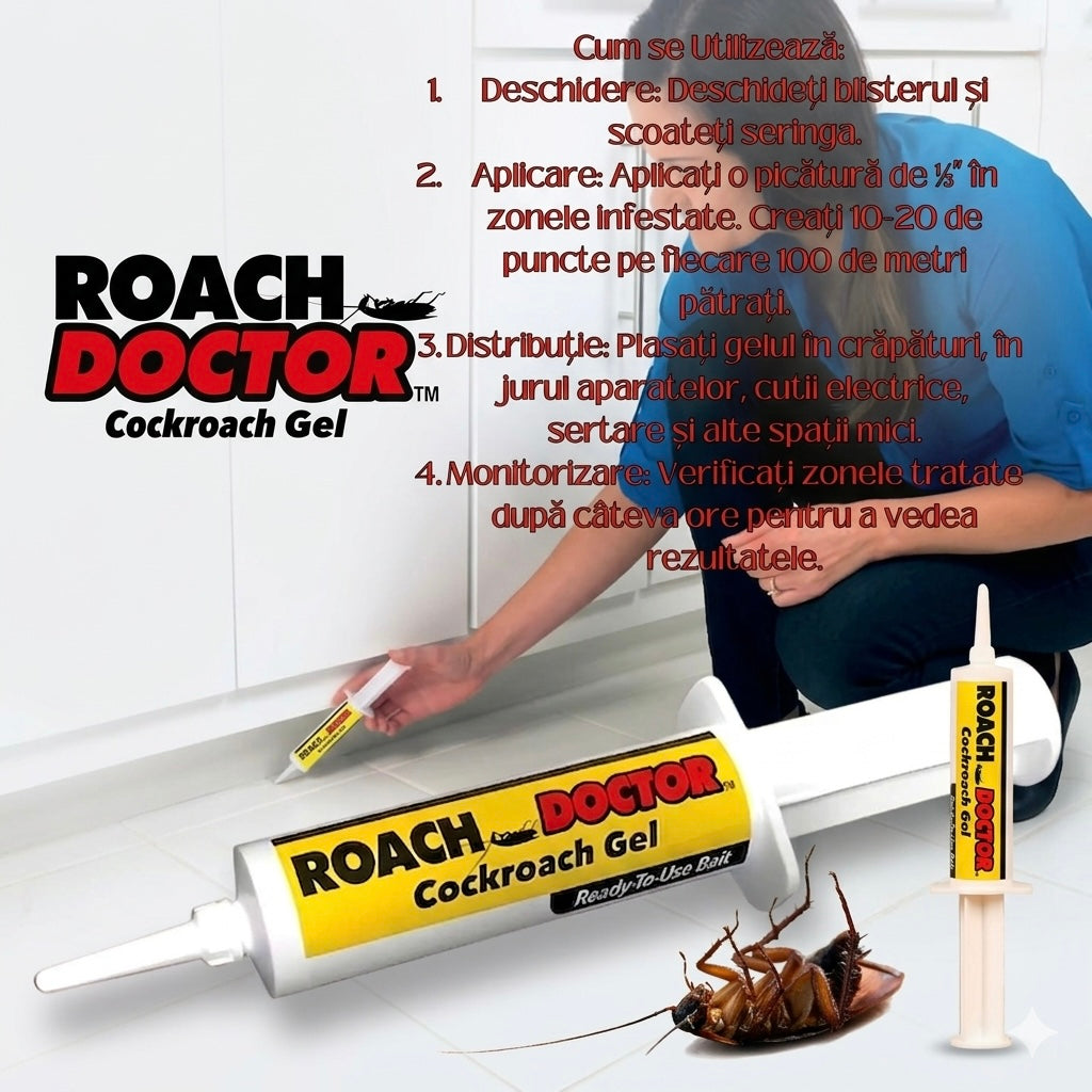 Kit Complet Anti-Dăunători 8 Piese – Aparat Ultrasonic + Gel Gândaci + Capcane Șoareci | Pachet Scut Total